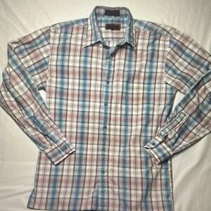 Yves Saint Laurent Multicolor Plaid Shirt